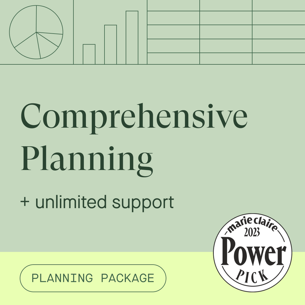 Comprehensive Planning Package + Unlimited Support (Pay Over Time)