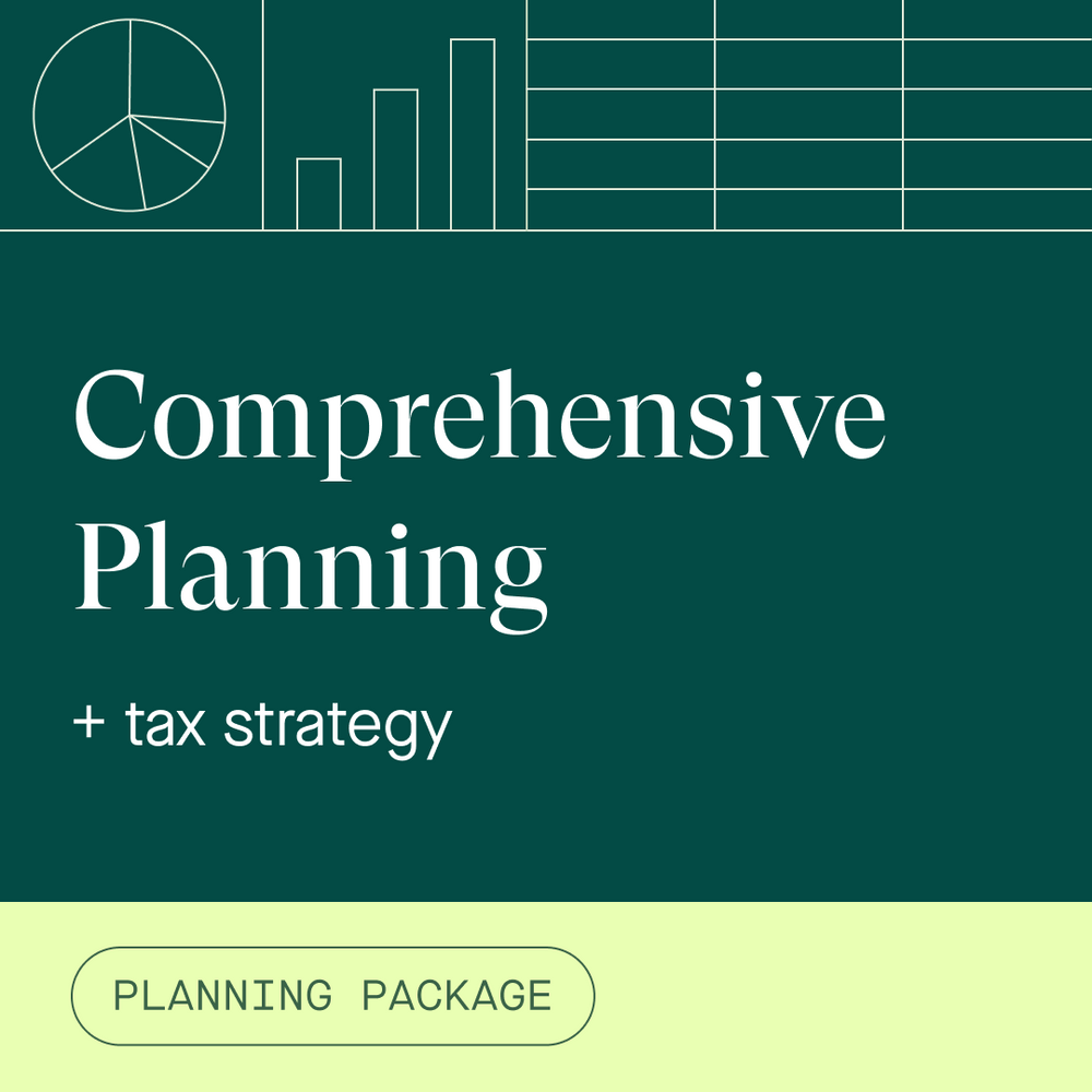 Comprehensive Planning Package + Tax Strategy (Pay Over Time)