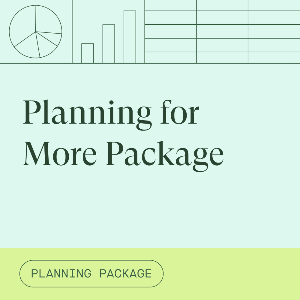 Planning for More Package (Pay Over Time)